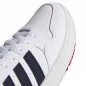 Preview: Bota media caña adidas Hoops 3.0 blanca con rayas negras