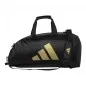 Preview: adidas sports bag sports rucksack black/gold imitation leather