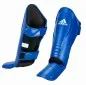 Preview: adidas Super-Pro Kickboxing Shin Guard blue|white