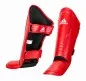 Preview: adidas Super-Pro Kickboxen Schienbein-Spannschutz rot|weiß