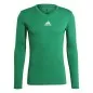 Preview: adidas Techfit T-Shirt langarm Team Base grün 13-ADIGN7504