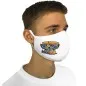 Preview: Mund Nase Maske weiss mit Logo