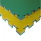 Preview: Matte Tatami TJ25X gelb/grün 100 cm x 100 cm x 2,5 cm