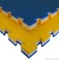 Preview: Tapis Tatami J40L bleu/blanc/jaune 100 cm x 100 cm x 4 cm