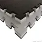 Preview: Puzzlematte Tatami J40L schwarz/weiß/grau 100 cm x 100 cm x 4 cm