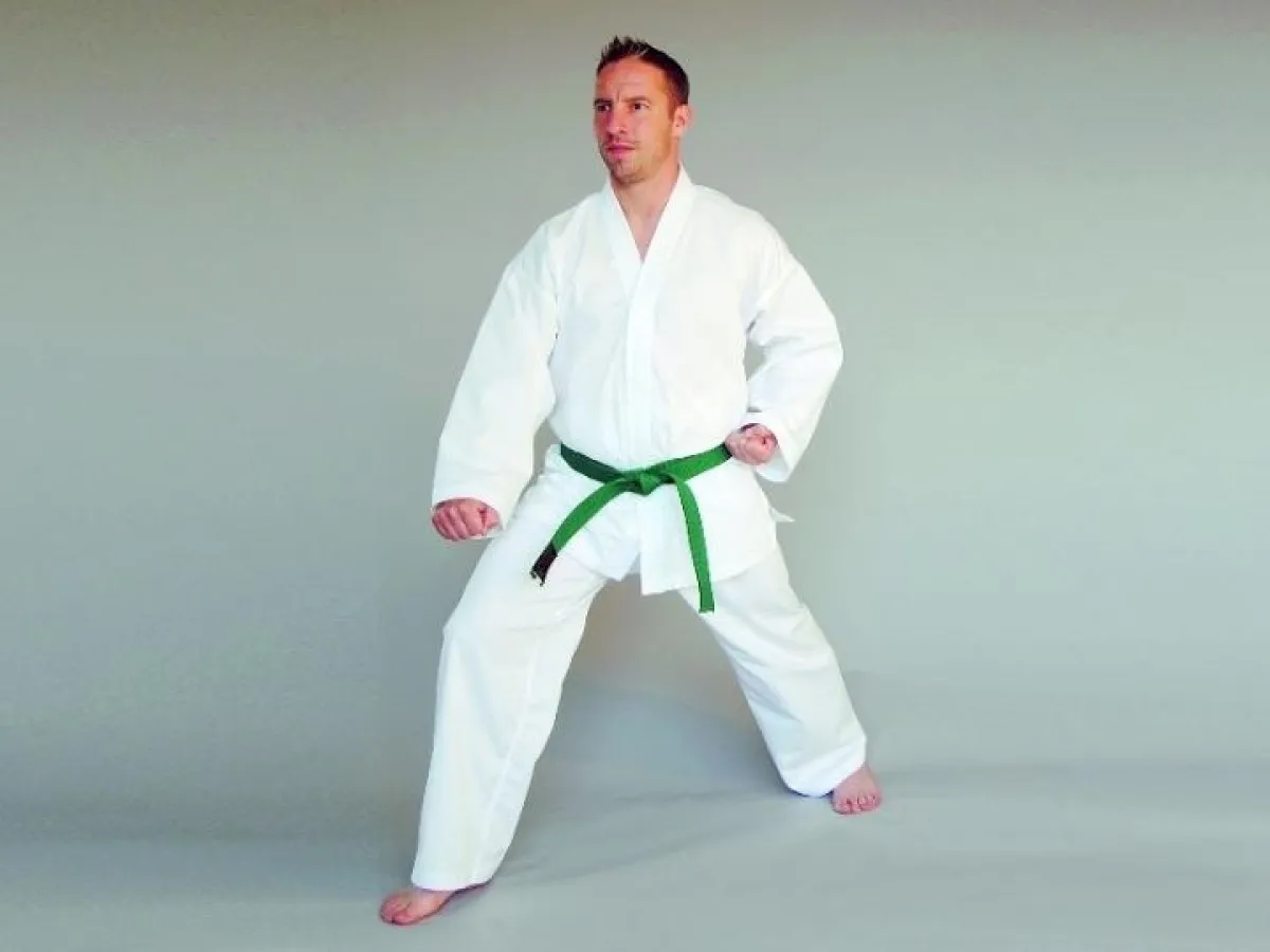 Combinaison de Taekwondo ITF Kyongi sans broderie dorsale