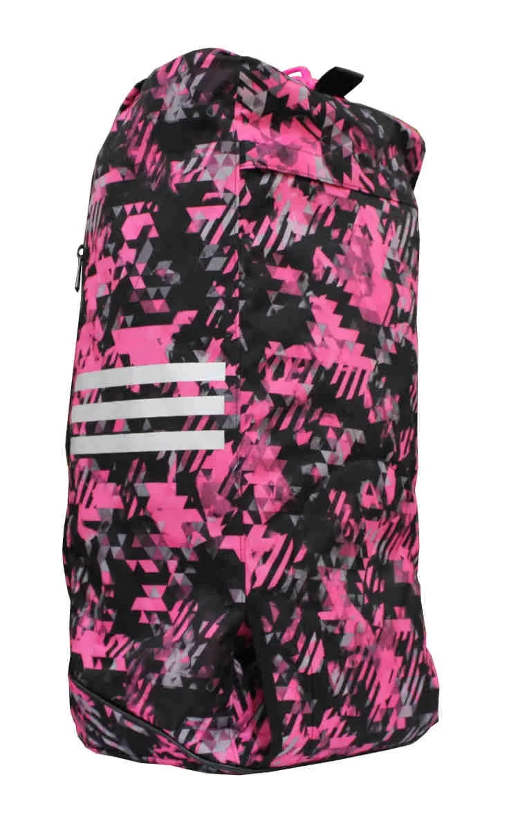 adidas bolsa de deporte - mochila deportiva camuflaje rosa/plata