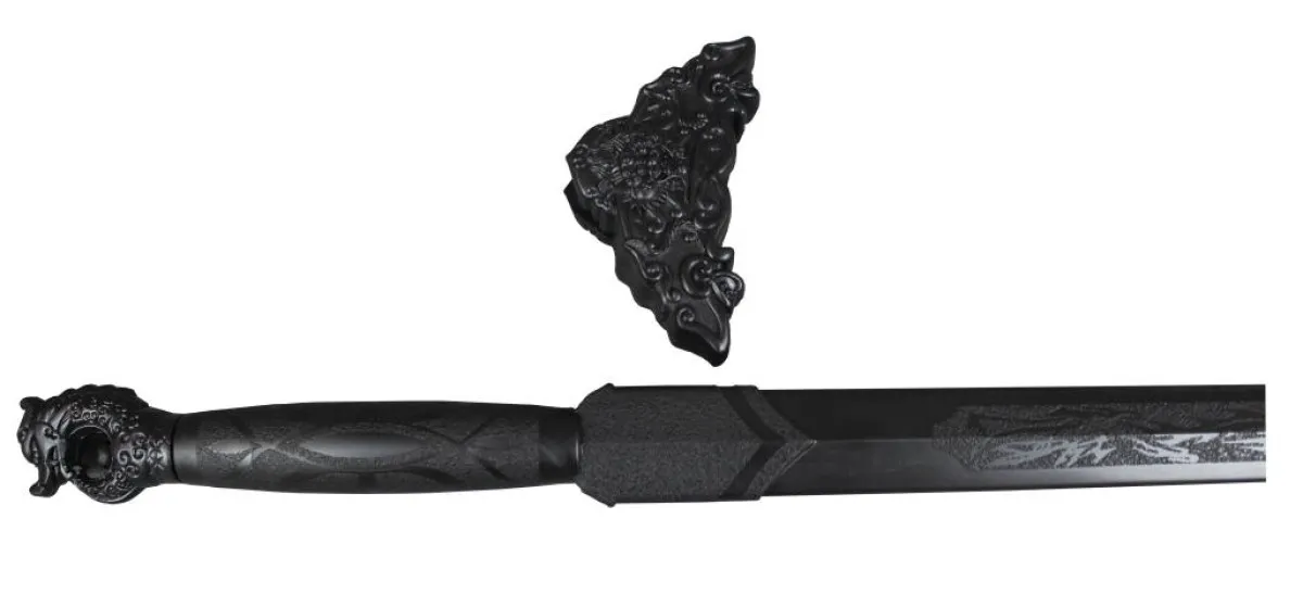 Epée de Tai Chi noire en polypropylène