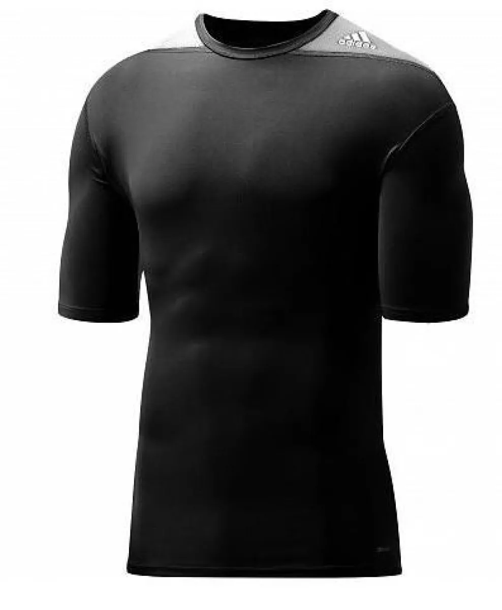 adidas TechFit TF Base SS T-Shirt schwarz