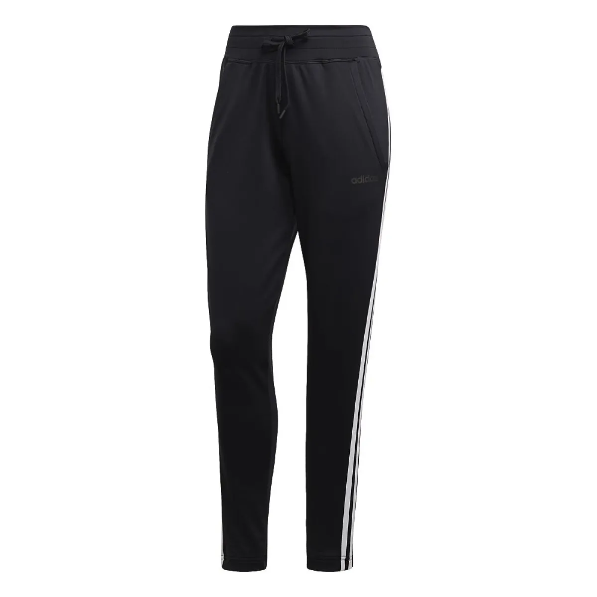adidas ladies training trousers black with 3 stripes