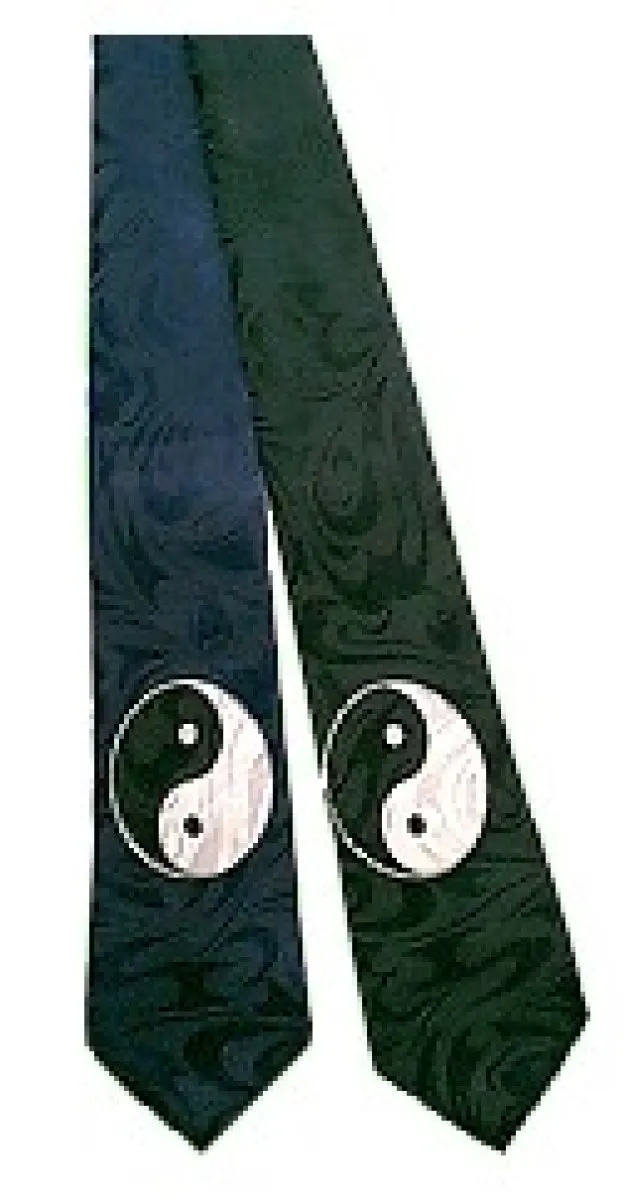 Ying Yang Krawatten
