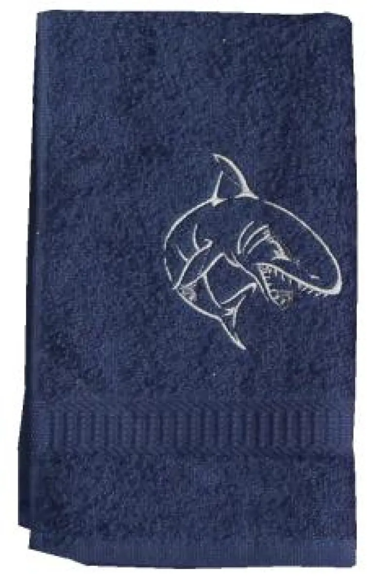 Dusch- und Handtücher mit Motiv "Shark"