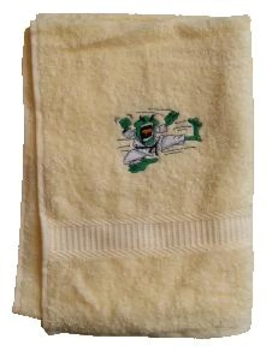 Dusch- und Handtücher mit Motiv "Frosch"