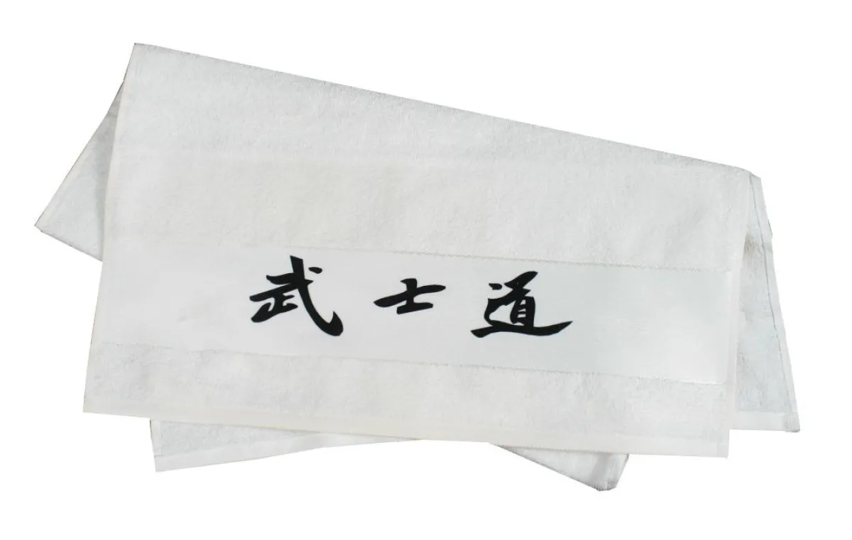 Duschtuch Bushido Schriftzeichen / Kanji