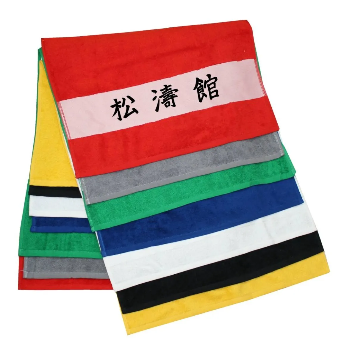 Towel Shotokan characters / Kanjianji