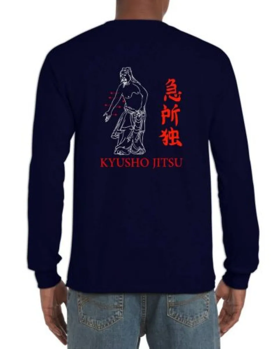 Langarm T-Shirt Kyusho Jitsu DKV Rücken