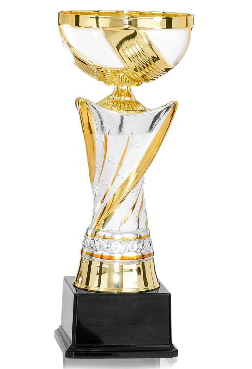 S.B.J Sportland Pokal Silber mit Gold