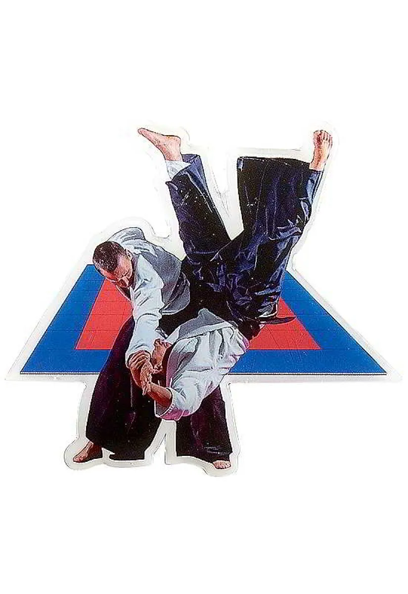 Emblem/Aufkleber für Glasständer Aikido