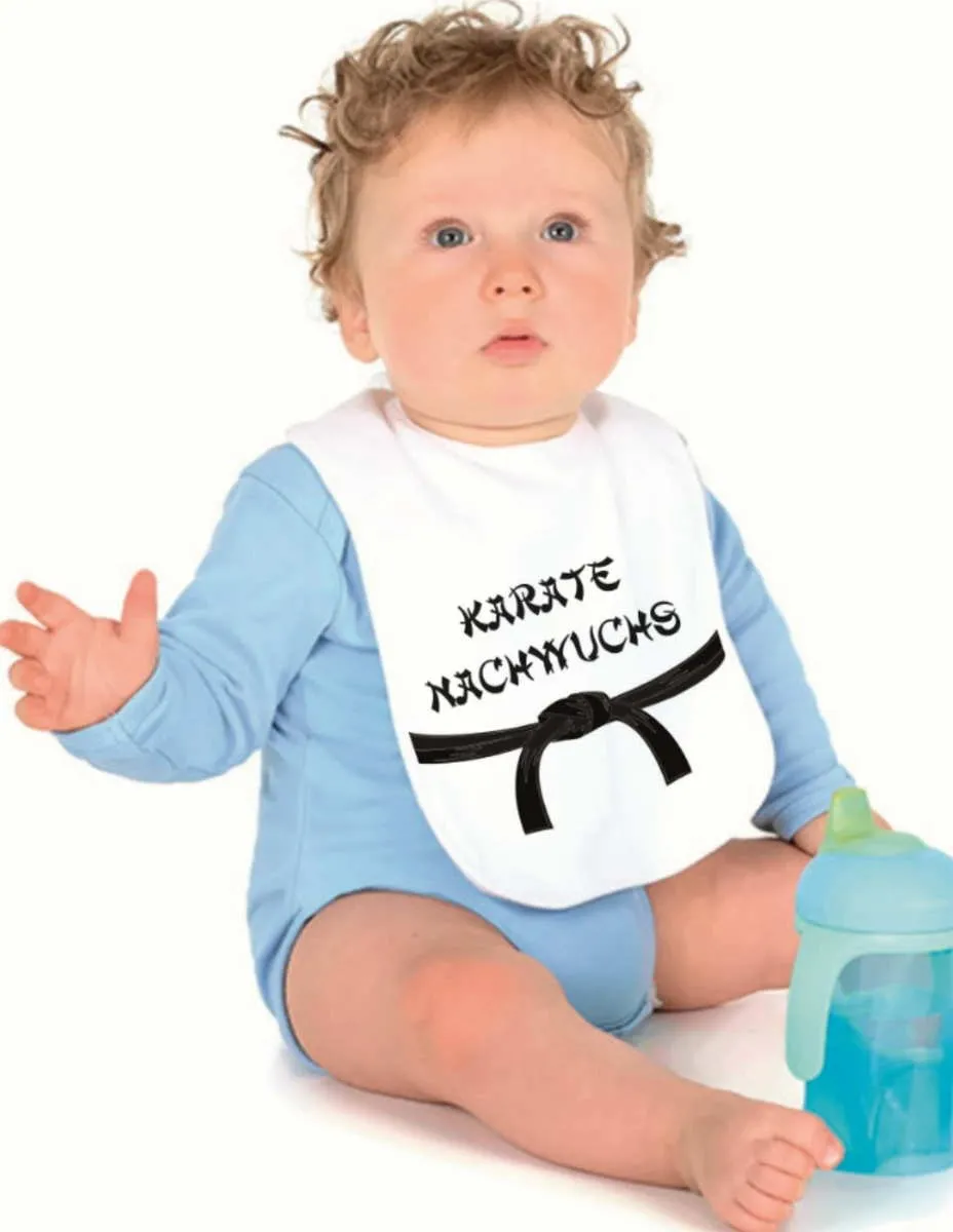 Baby Lätzchen Karate Nachwuchs 35x24 cm