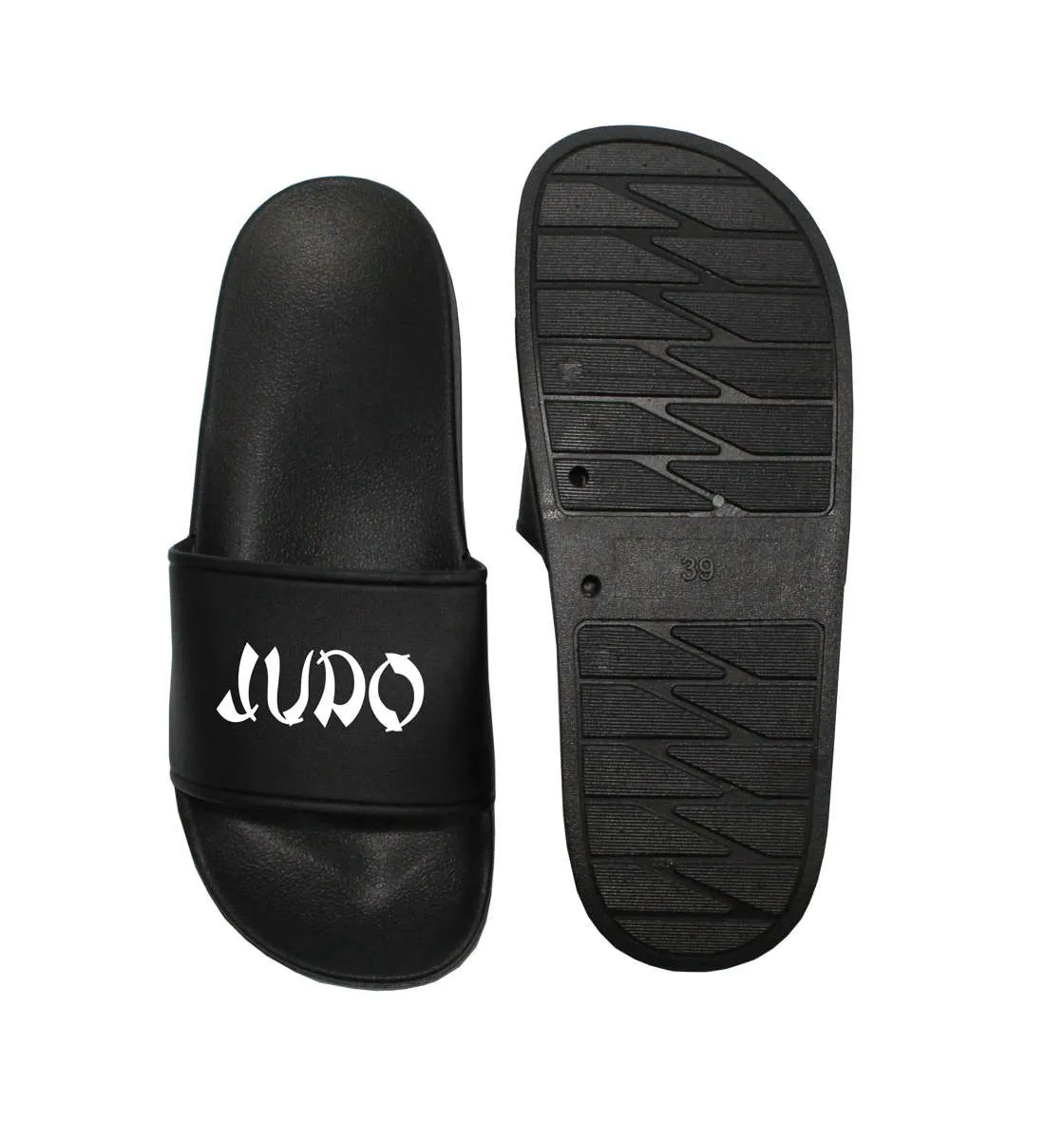 Judo slippers black