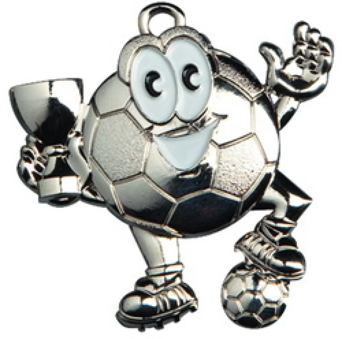 Bambini Fußball Medaille, 47 x 44 mm, Kindermedaille