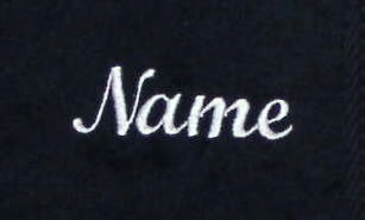 Guest towel embroidered with name 30x50 cm