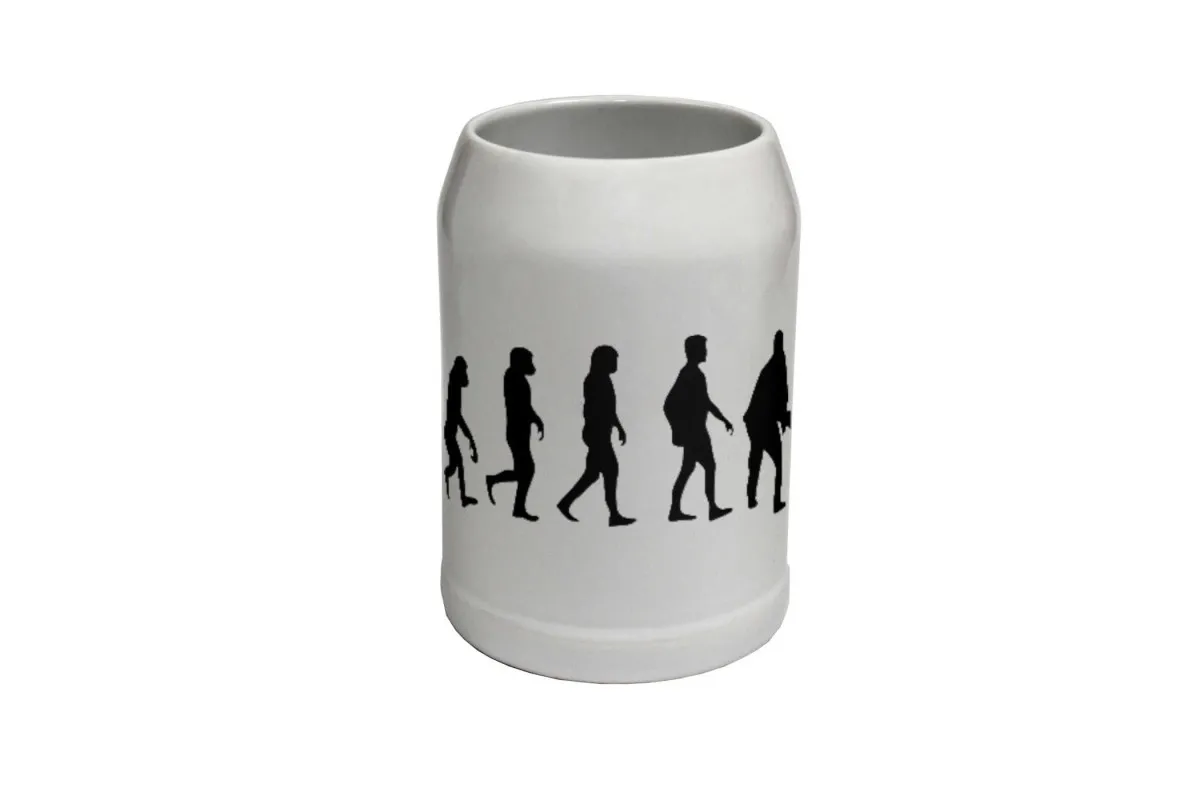 Beer mug Evolution Aikido