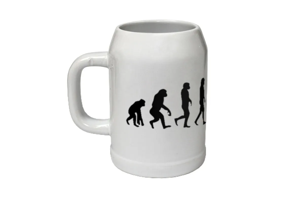 Beer mug Evolution Boxing