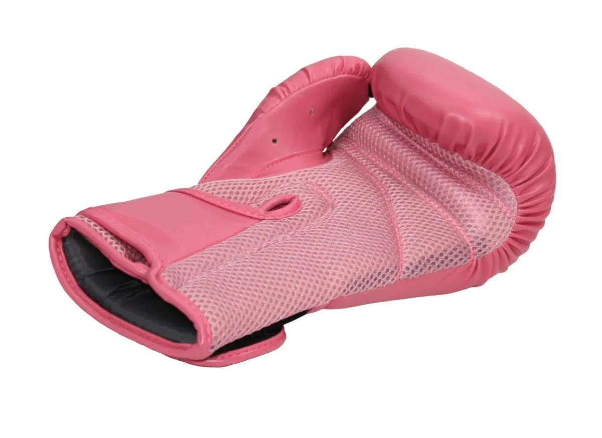 Boxing gloves pink for children and teenagers