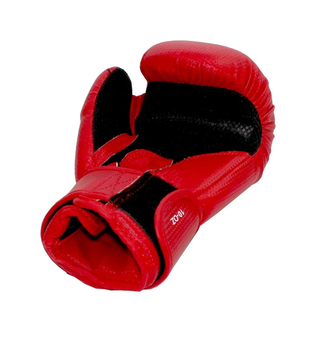 Boxhandschuhe Carbon rot handinnenfläche