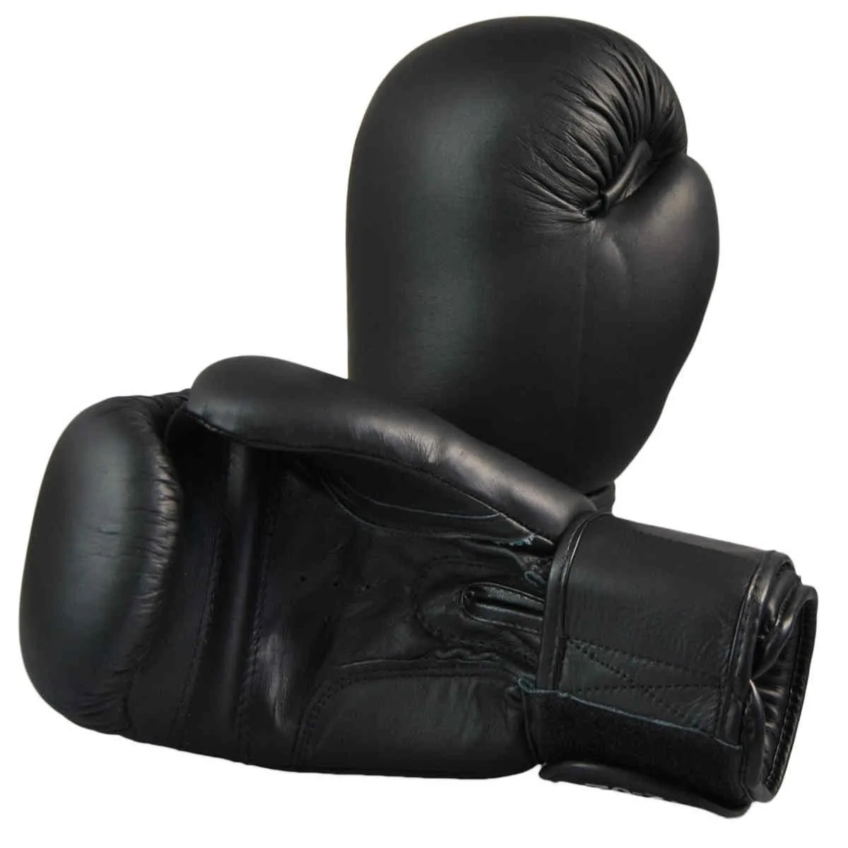 Boxing gloves leather black