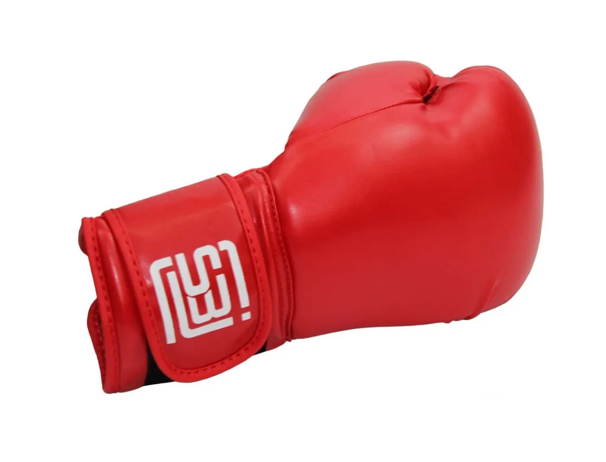 Boxing gloves red