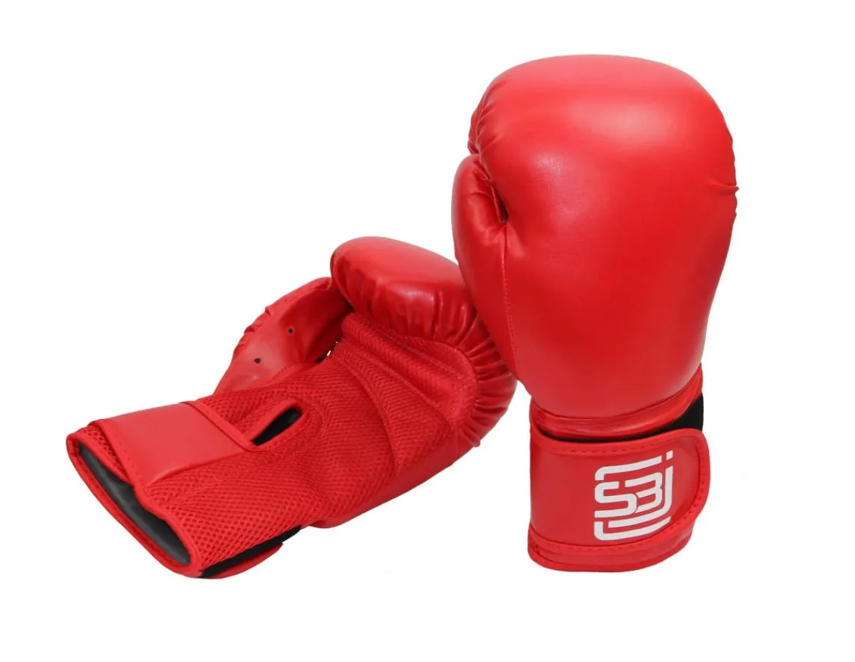 Boxhandschuhe rot für Kinder und Jugendliche