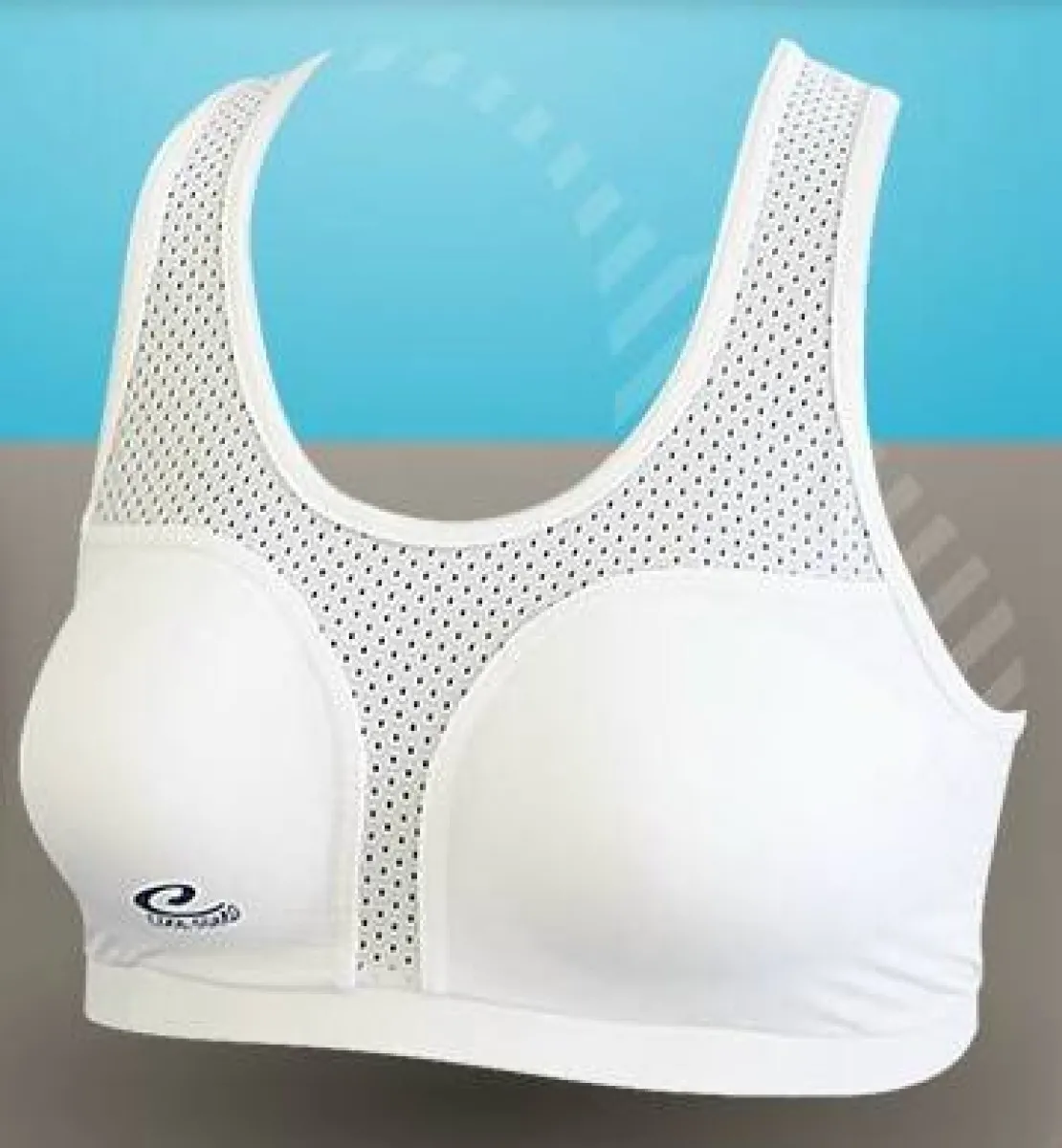 Ladies chest protector Cool Guard with white top