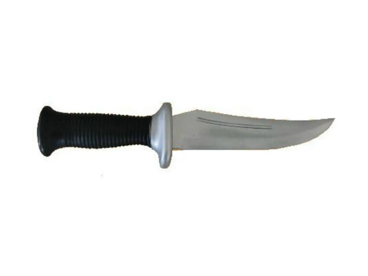 Rubber dagger large rubber knife