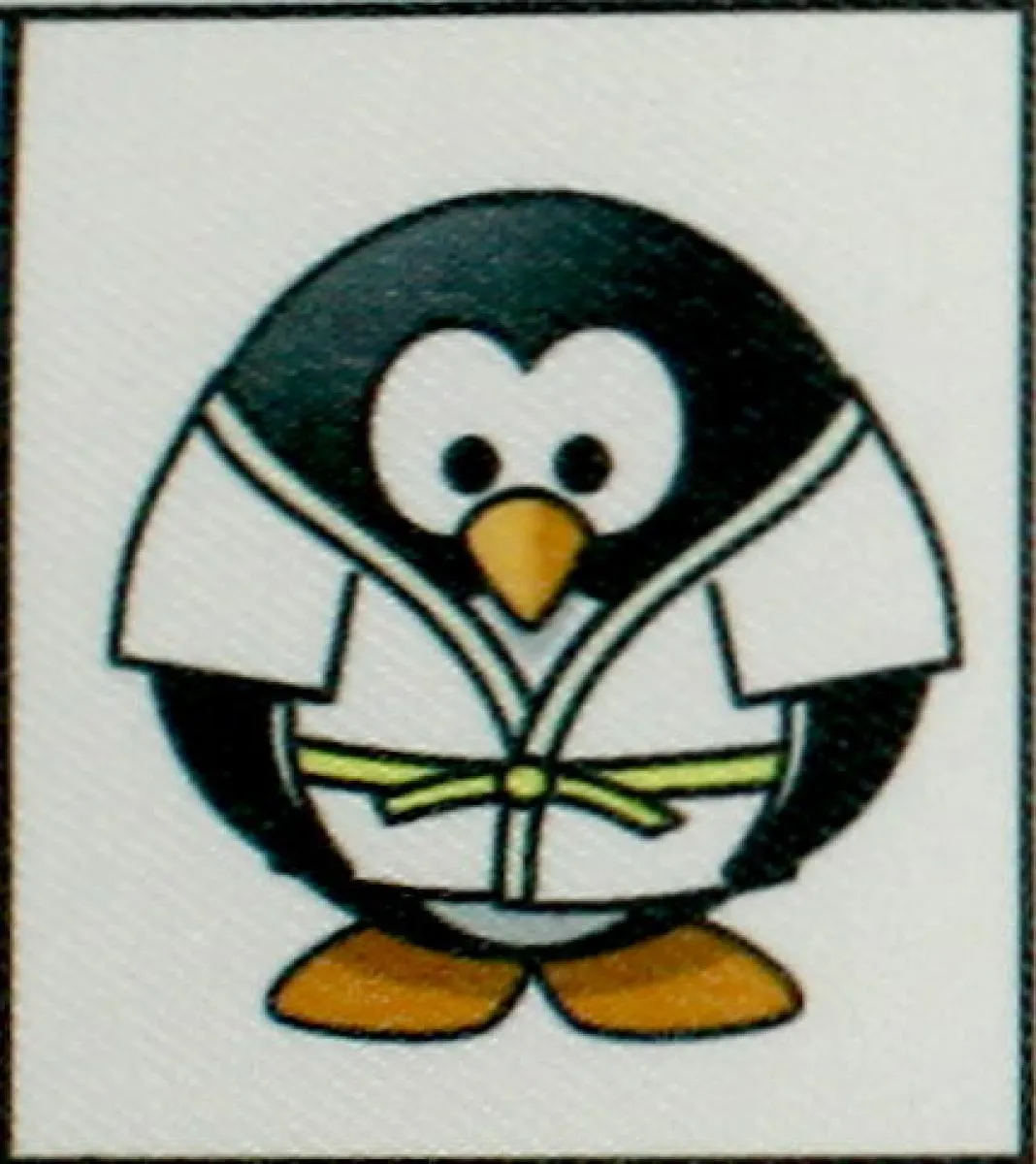 Gürtelpatch Aufnäher Pinguin