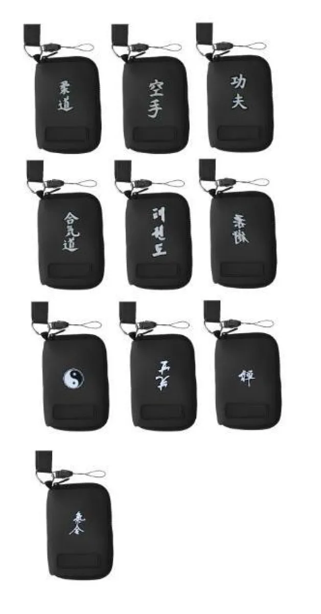 Mobile phone cases with Taekwondo characters