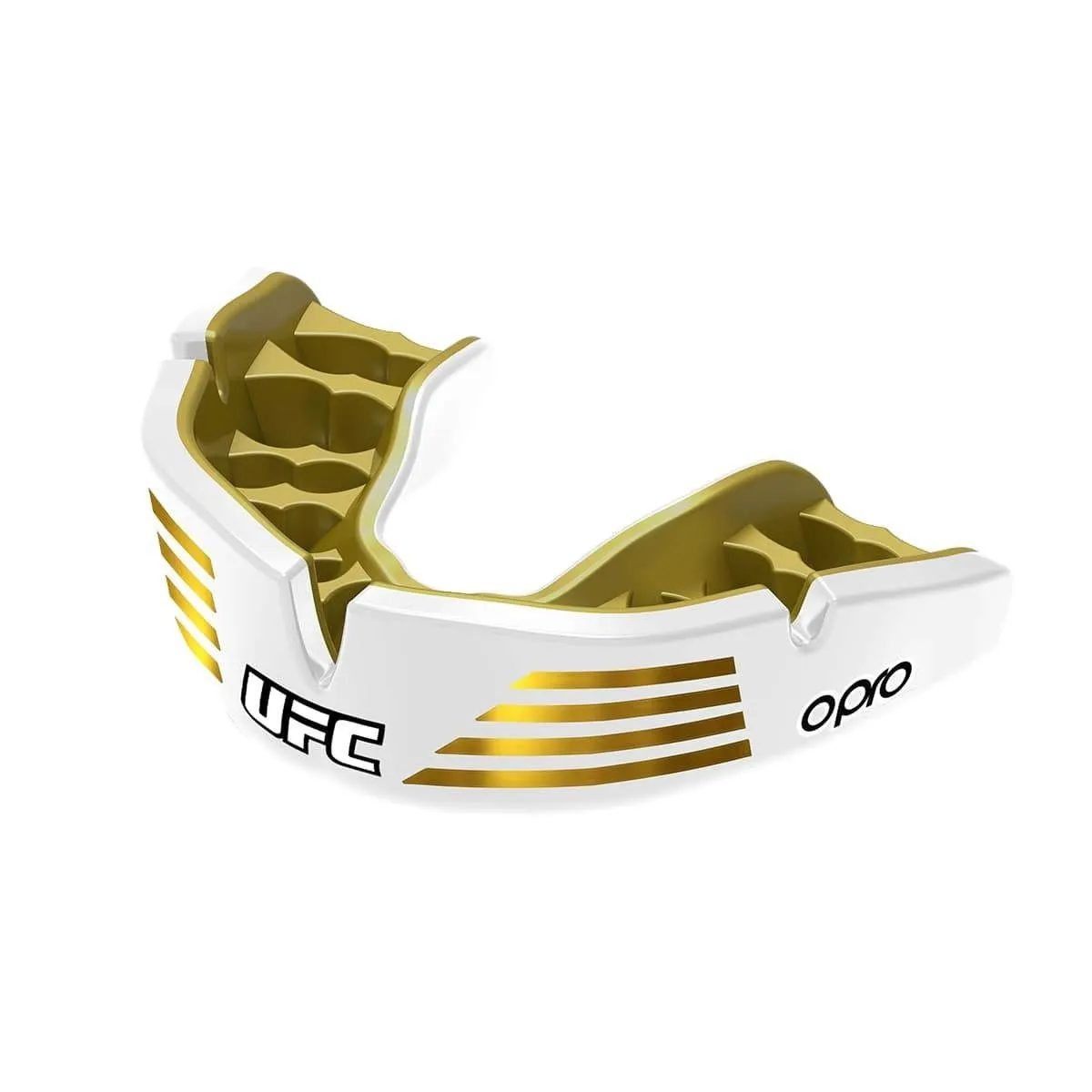 OPRO "UFC" mouthguard Insten Custom FIT gold/white