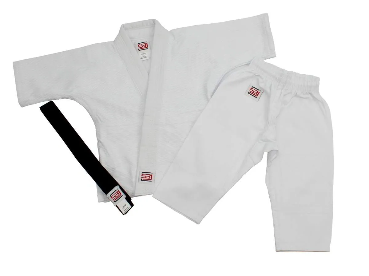 Judo suit for babies and mascot martial arts suit