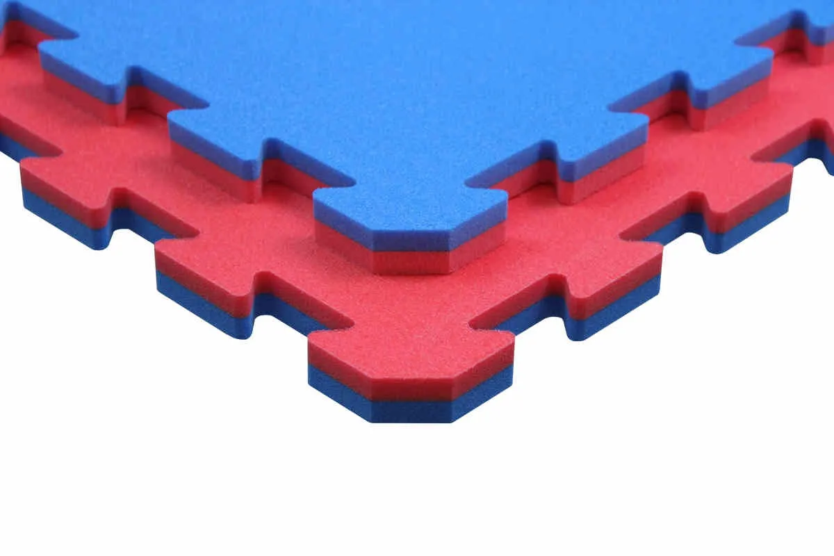 Esterilla artes marciales K20L rojo/azul 50x50 x 2cm