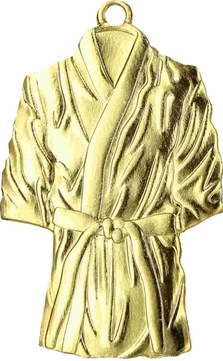 Medaille Kimono 6,5 cm gold