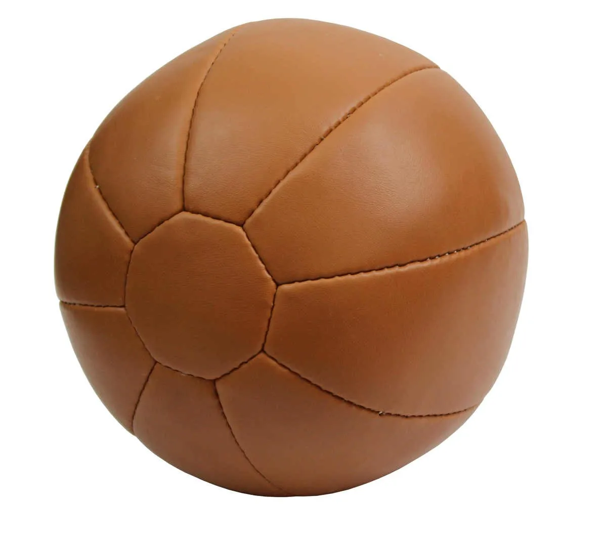 Medizinball 5 kg, 26 cm en cuir synthetique Slamball