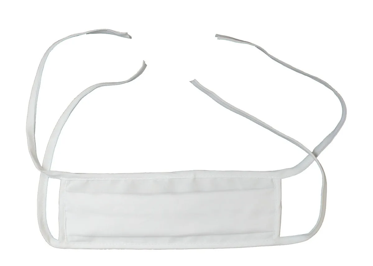 Black cotton mouth and nose mask - Kopie