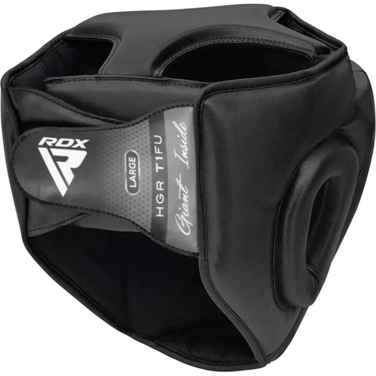 Head protection with grid black RDX