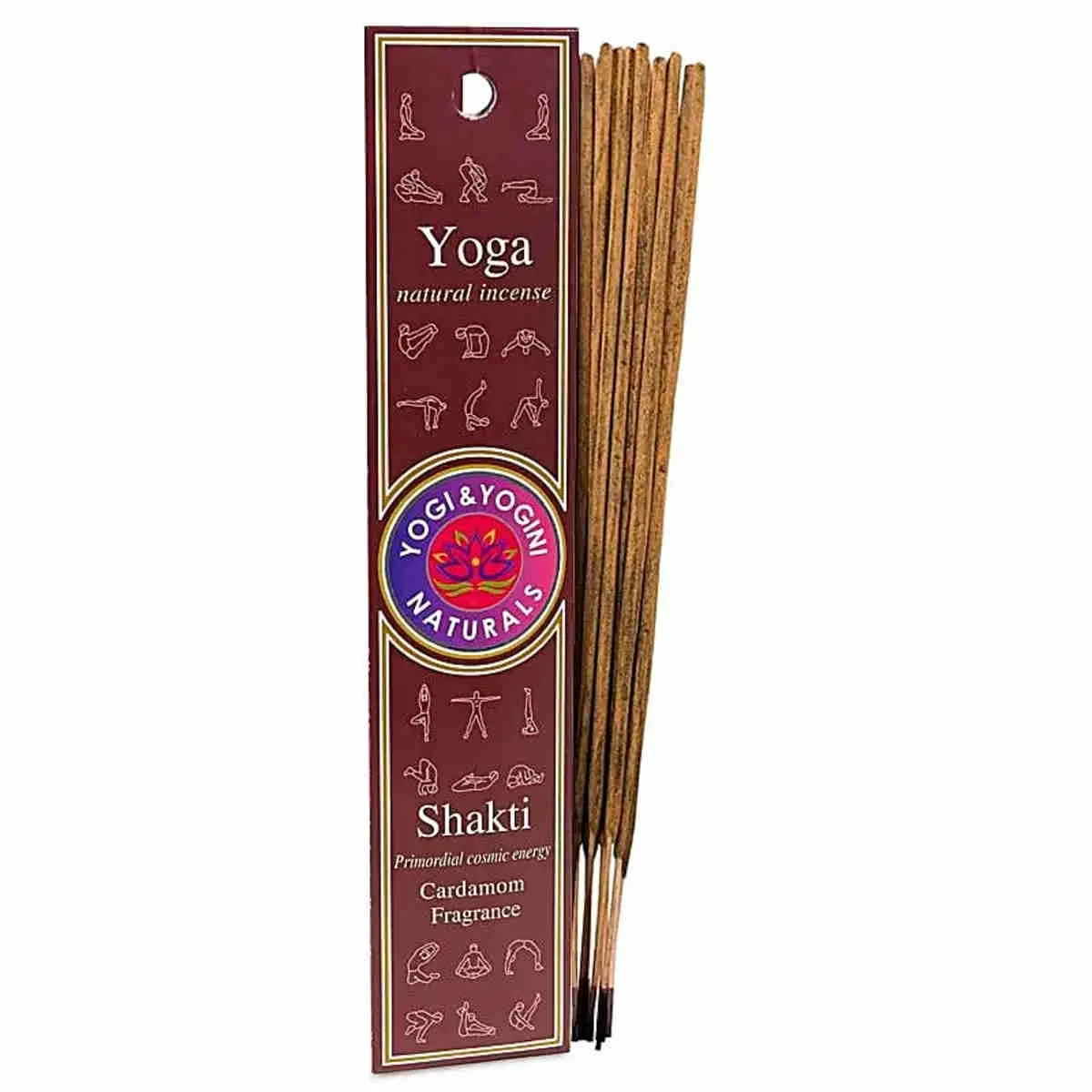 Varitas de incienso Yoga Shakti fragancia cardamomo