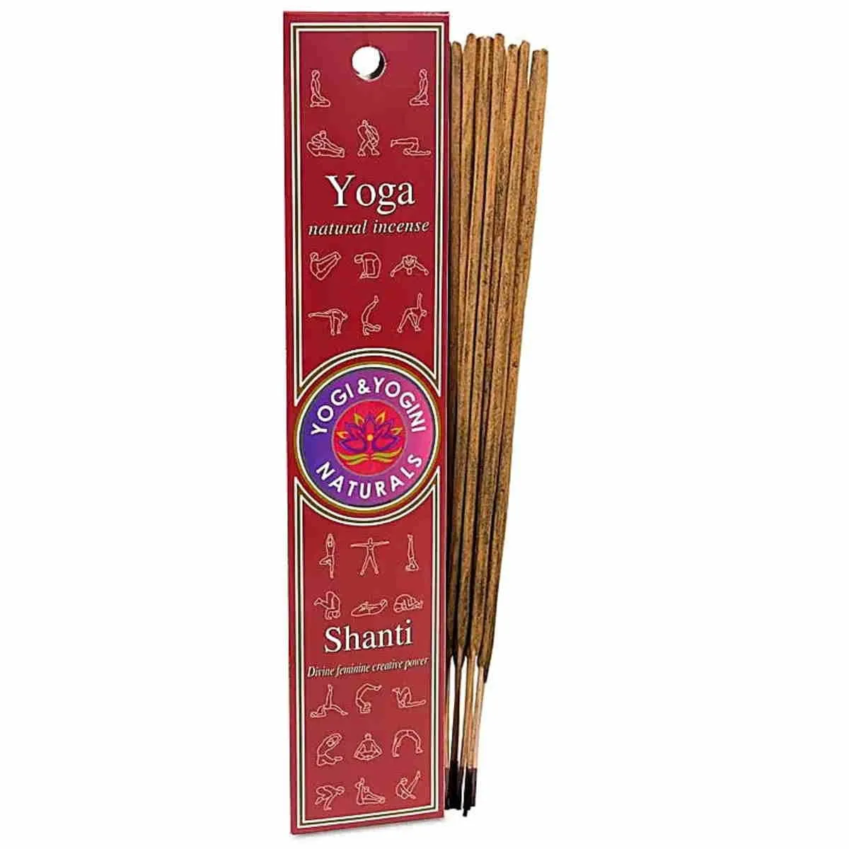 Bâtons d encens Yoga Shanti parfum bois de santal