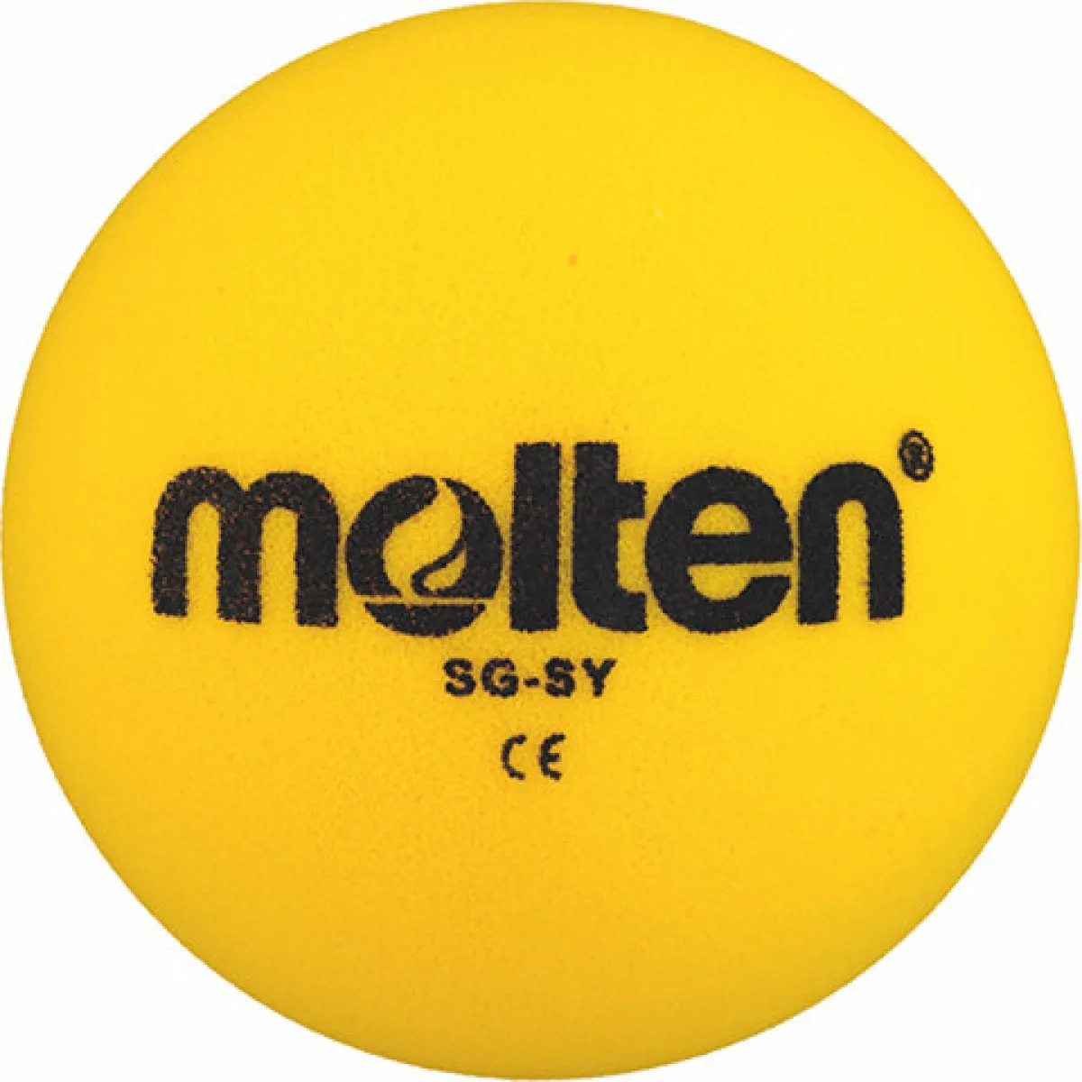 Balle souple jaune 21 cm