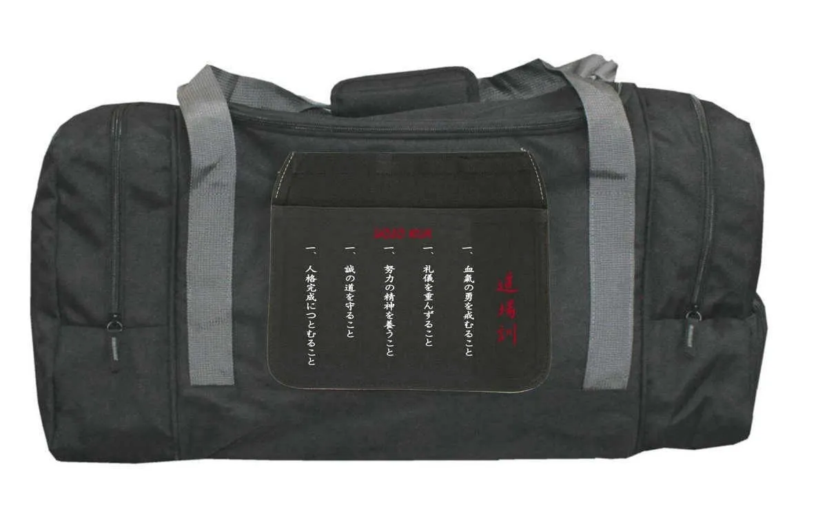Sports bag Dojo Kun with shoe compartment 60x27x30 cm