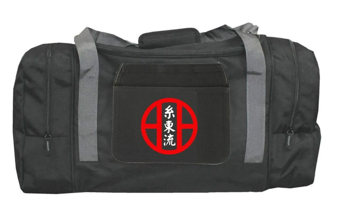sports bag with shito ryu motifs