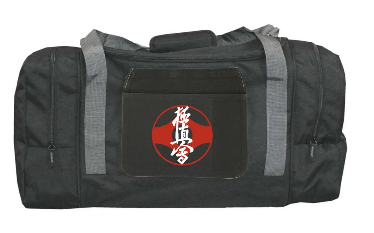 Kyokushinkai sports bag with shoe compartment